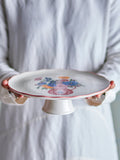 Dorothy - Bandeja para Tarta - Multicolor - Gres
