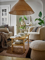 Bocca - Pouf - Natural - Polyester