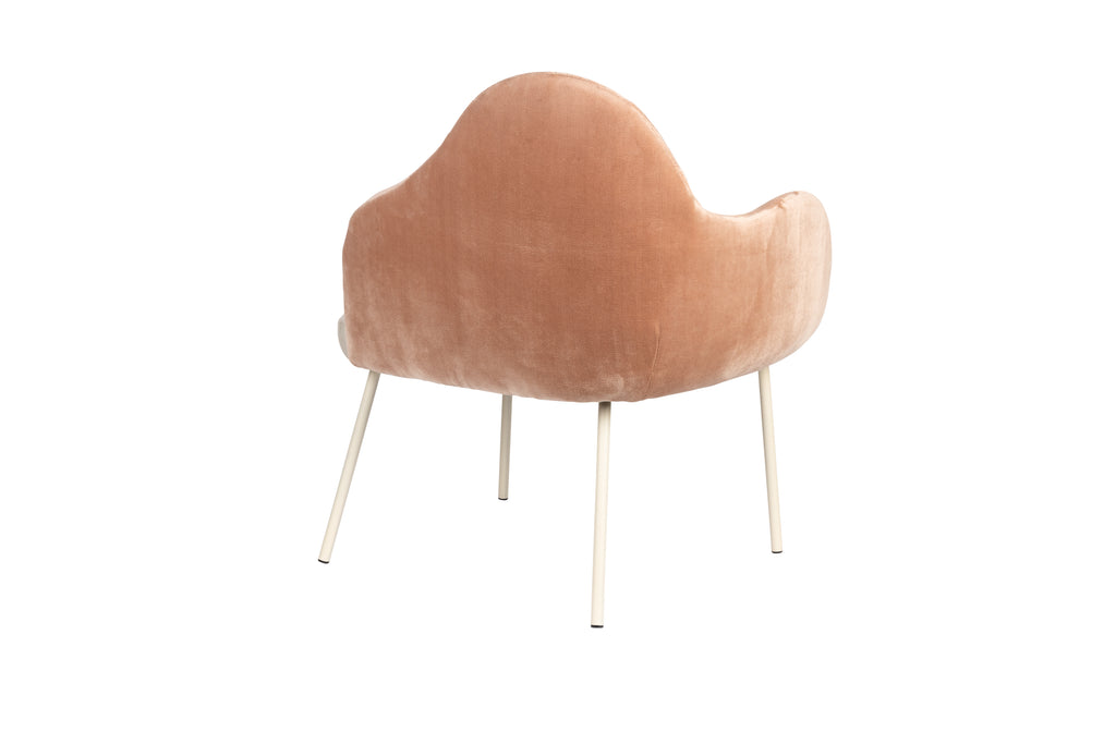 Friuli - Lounge Armchair - Fabric - Pink