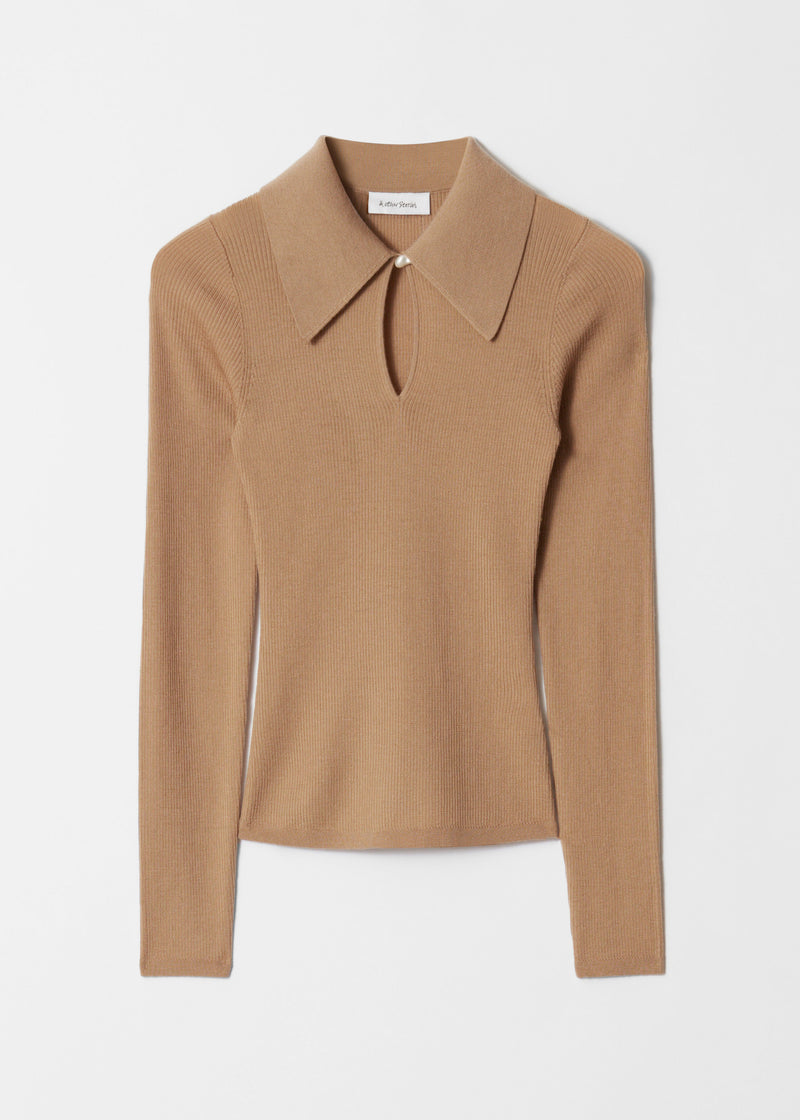 Top Ve Carmelia Top - Beige - Women