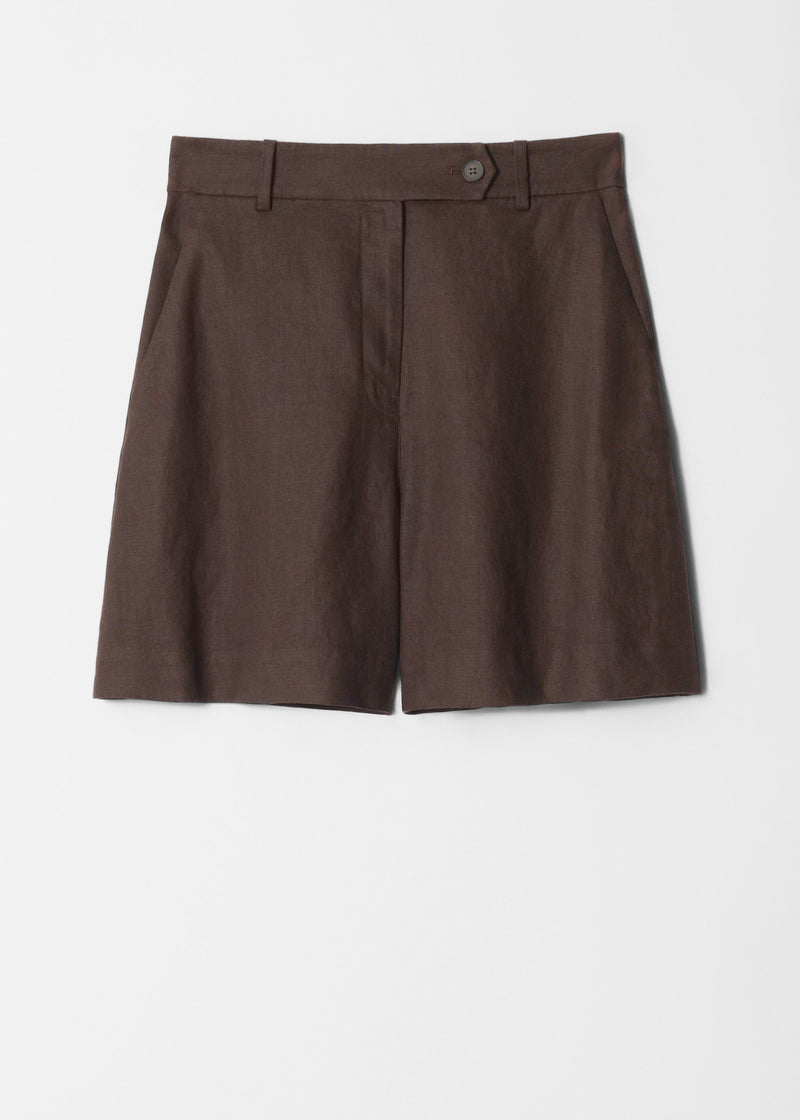 Shorts Es Nala Shorts de lino - Marrón - Mujer