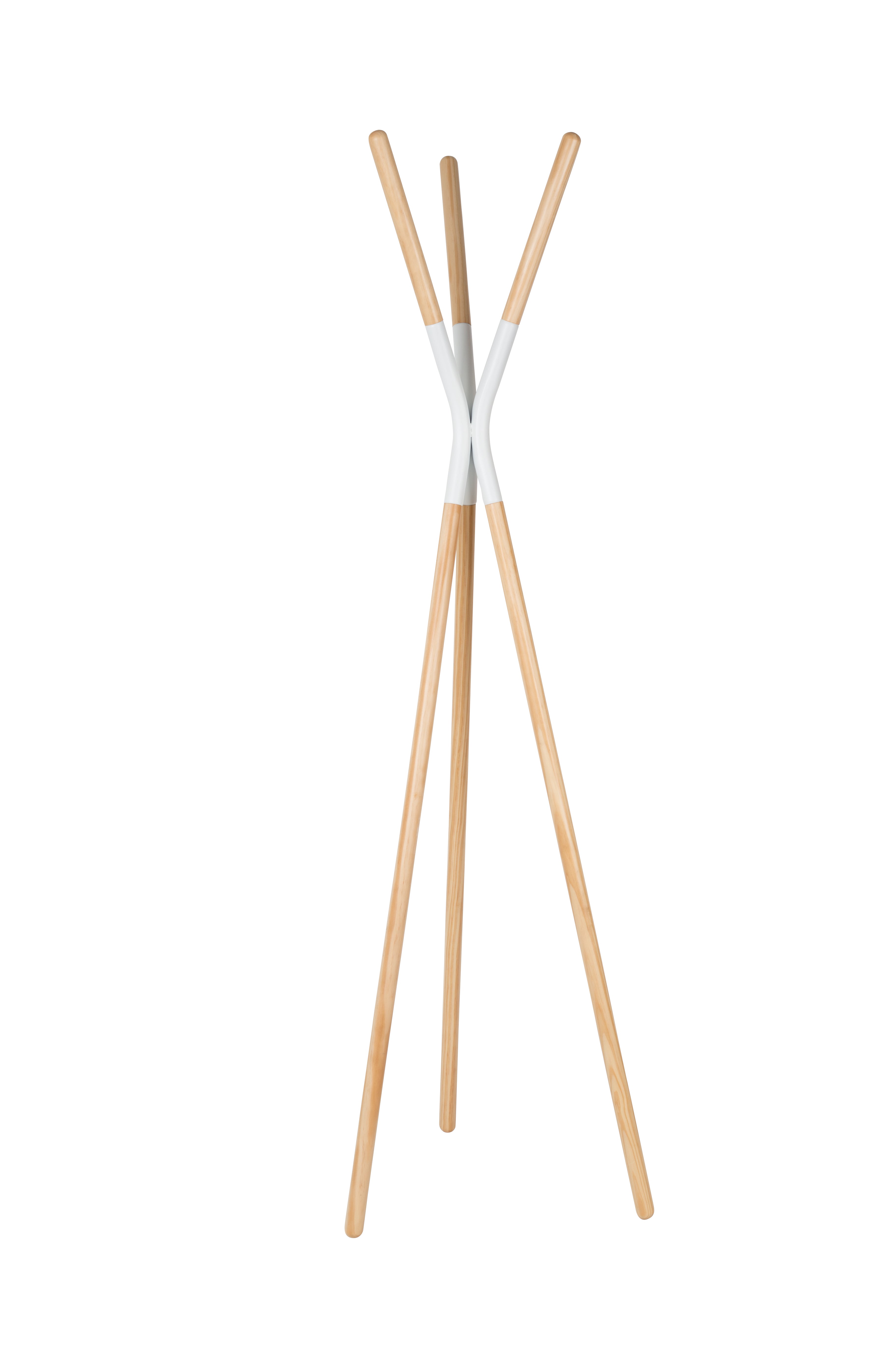 Pinnacle - Coat Rack - Solid Fir - White