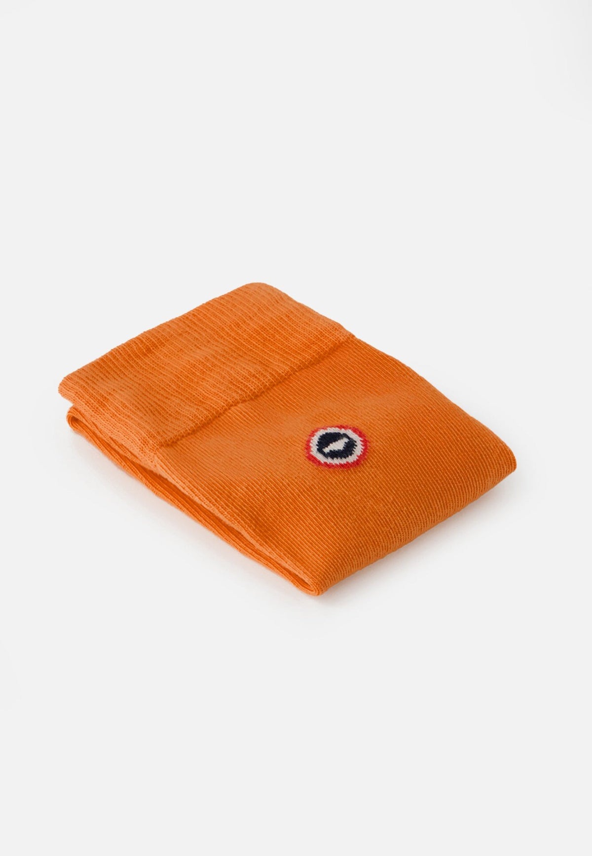 Robuste Plain Mid-Calf Socks - Pure Orange