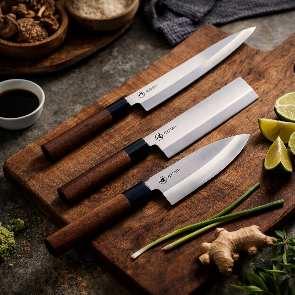 Juego de Cuchillos de Cocina Japoneses
