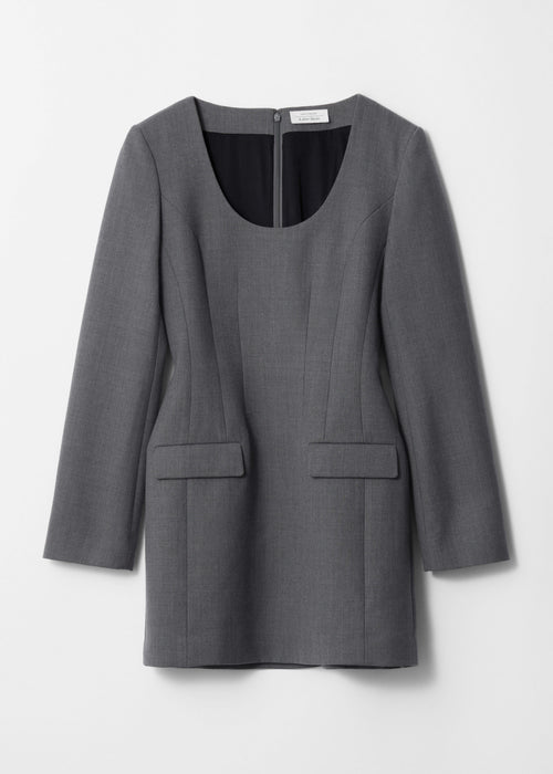 Dress Pa Addy Dress - Grey - Women