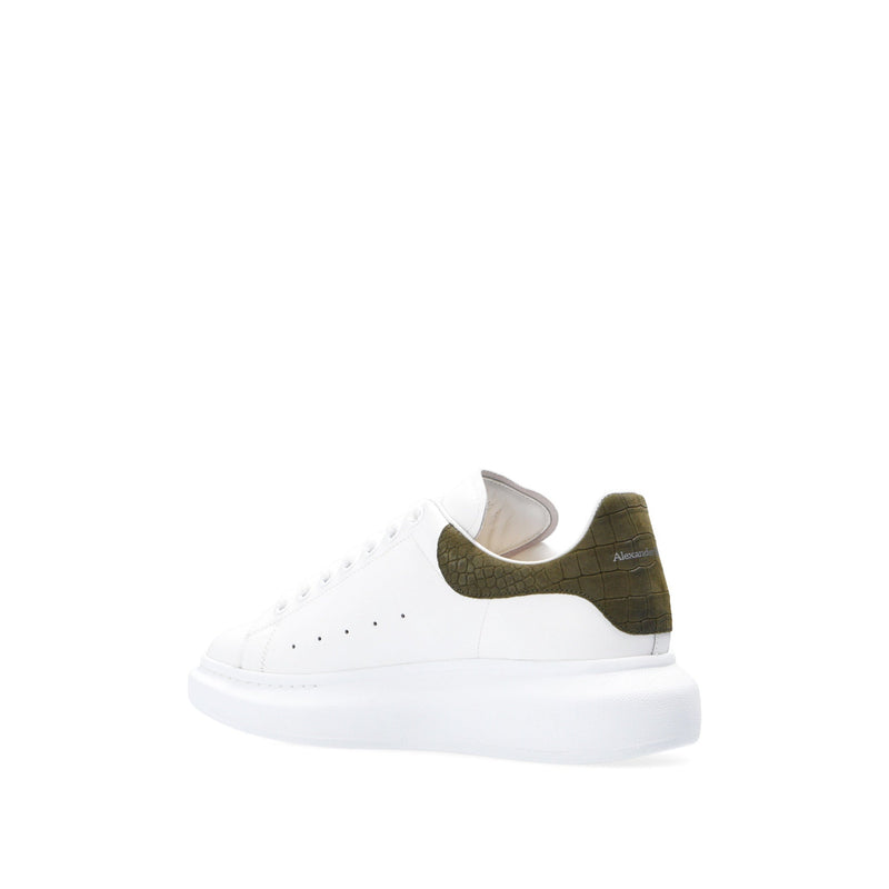Sneakers - Alexander Mcqueen Crocodile Oversized - White