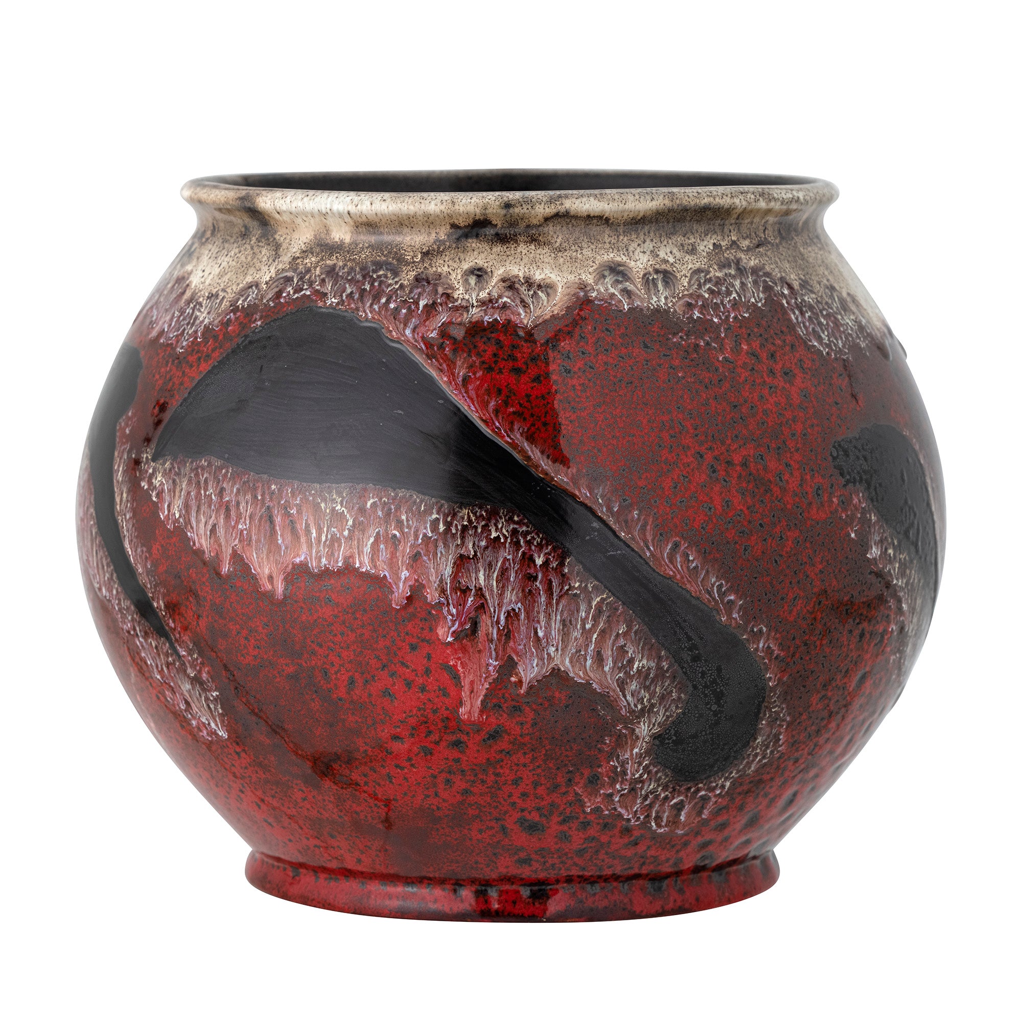 Souha - Cache-Pot - Multicolore - Grès