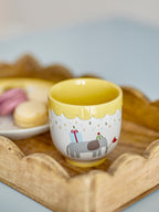 Celebrate - Tasse - Jaune - Grès