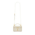 Saint Laurent - Bolso Vanity Gaby - Mujeres - Crema