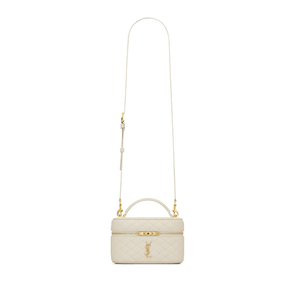 Saint Laurent - Bolso Vanity Gaby - Mujeres - Crema
