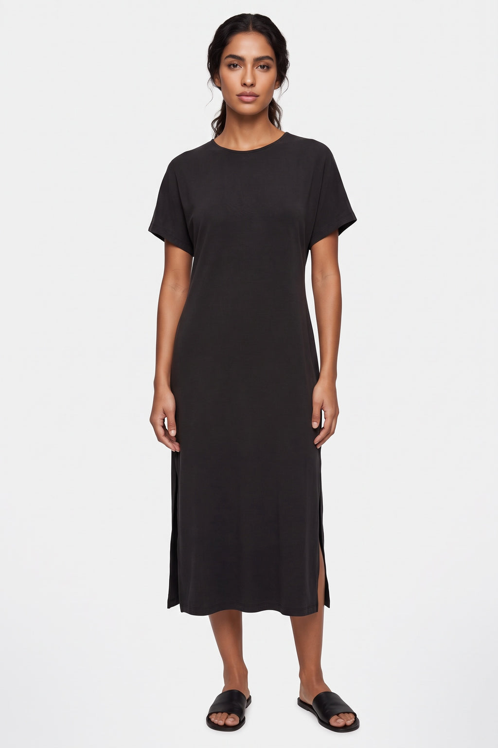 Robe St Cornelie Cupro - Noire