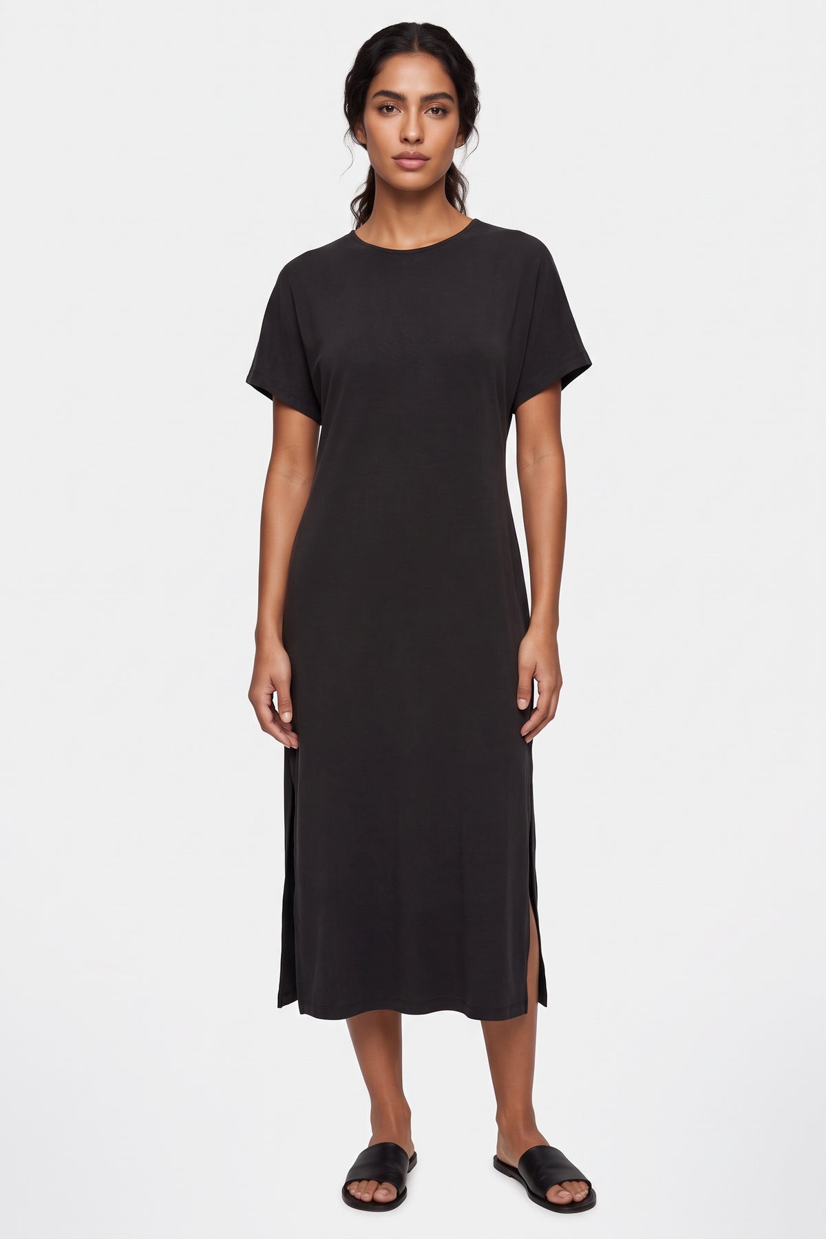 Robe St Cornelie Cupro - Noire