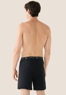 Bas De Pyjamas Court En Coton - Noir