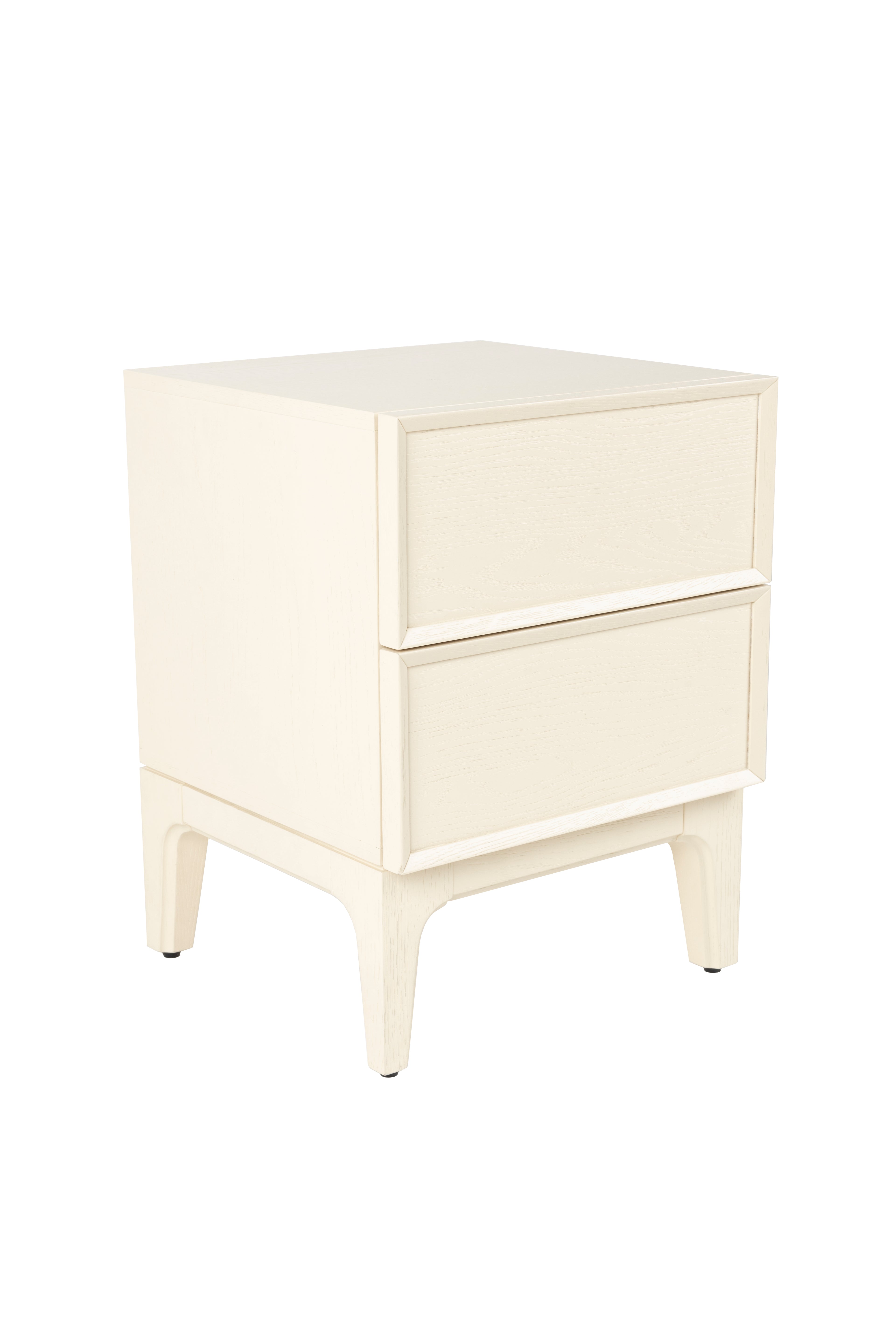 June - Bedside Table - Solid Oak - Beige