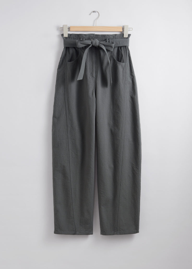 Trousers Pa Henny Trousers - Grey - Women