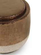 Candles Charred Santal - Bougie D'ambiance - S - Cire De Soja Et Paraffine - Or