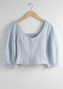 Blusa La Clare - Azul - Mujer