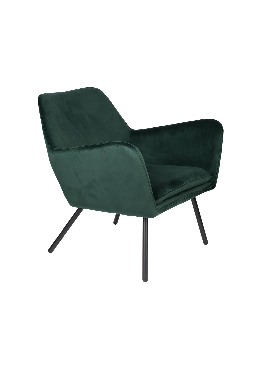 Bon Velours - Lounge Chair - Fabric - Green