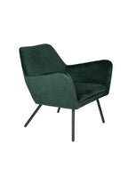 Bon Velours - Lounge Chair - Fabric - Green