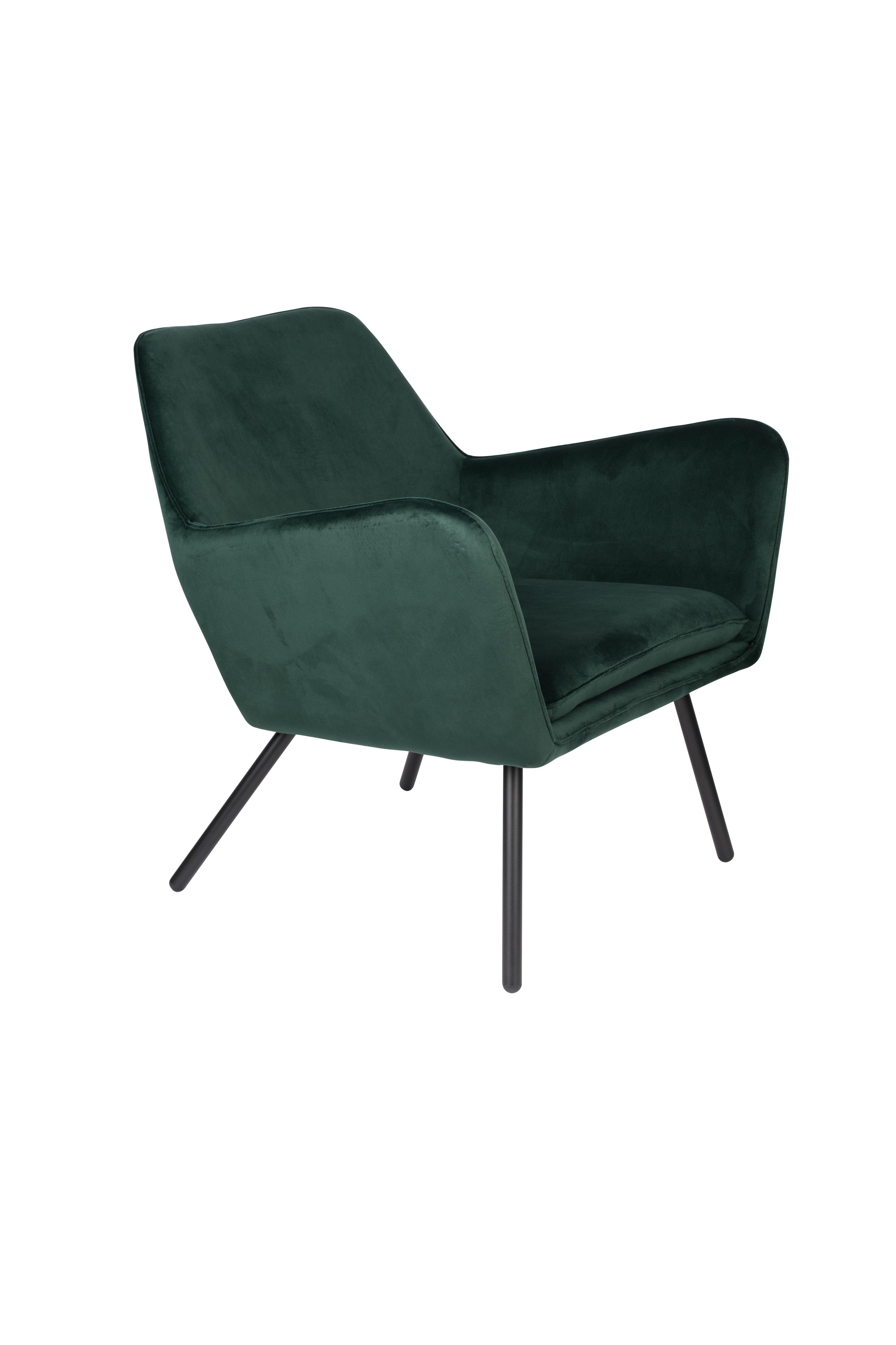 Bon Velours - Lounge Chair - Fabric - Green