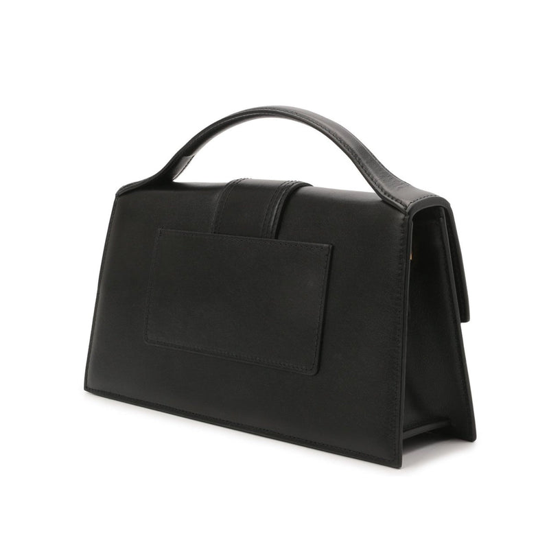 Sac Jacquemus Le Grand Bambino Leather - Noir