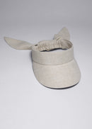 Gorra S Ophelia Visera Lino - Blanco - Mujer