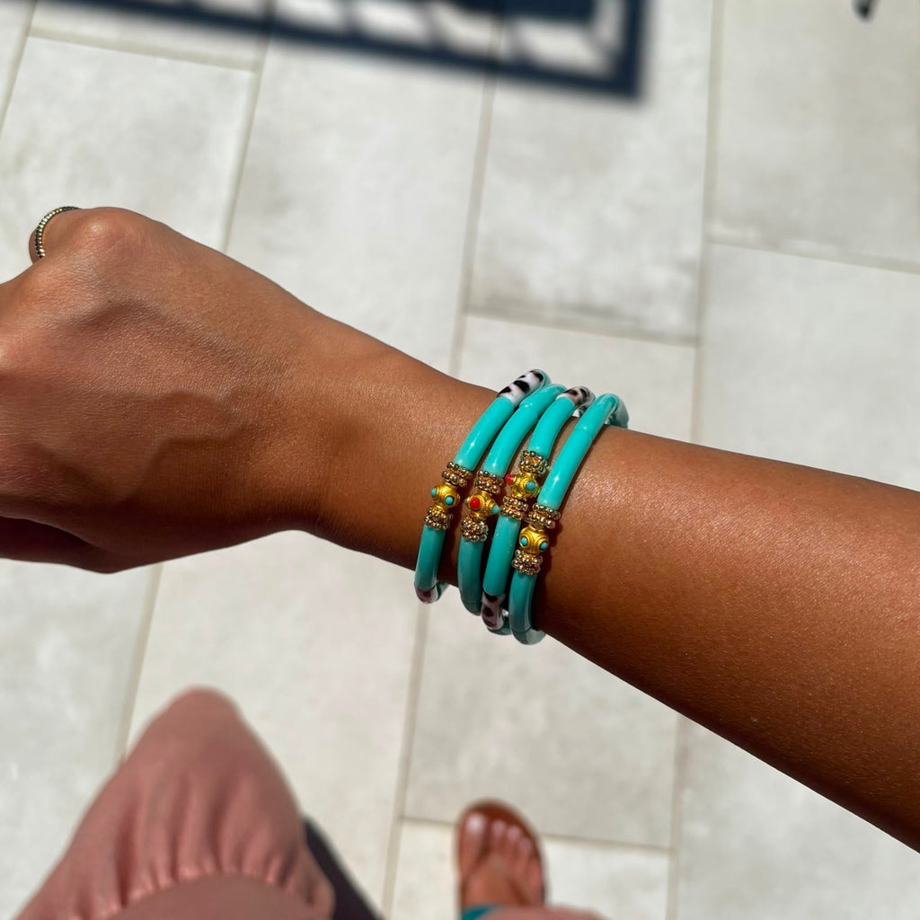 Bracelets Mini Léo - Aqua