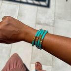 Bracelets Mini Léo - Aqua