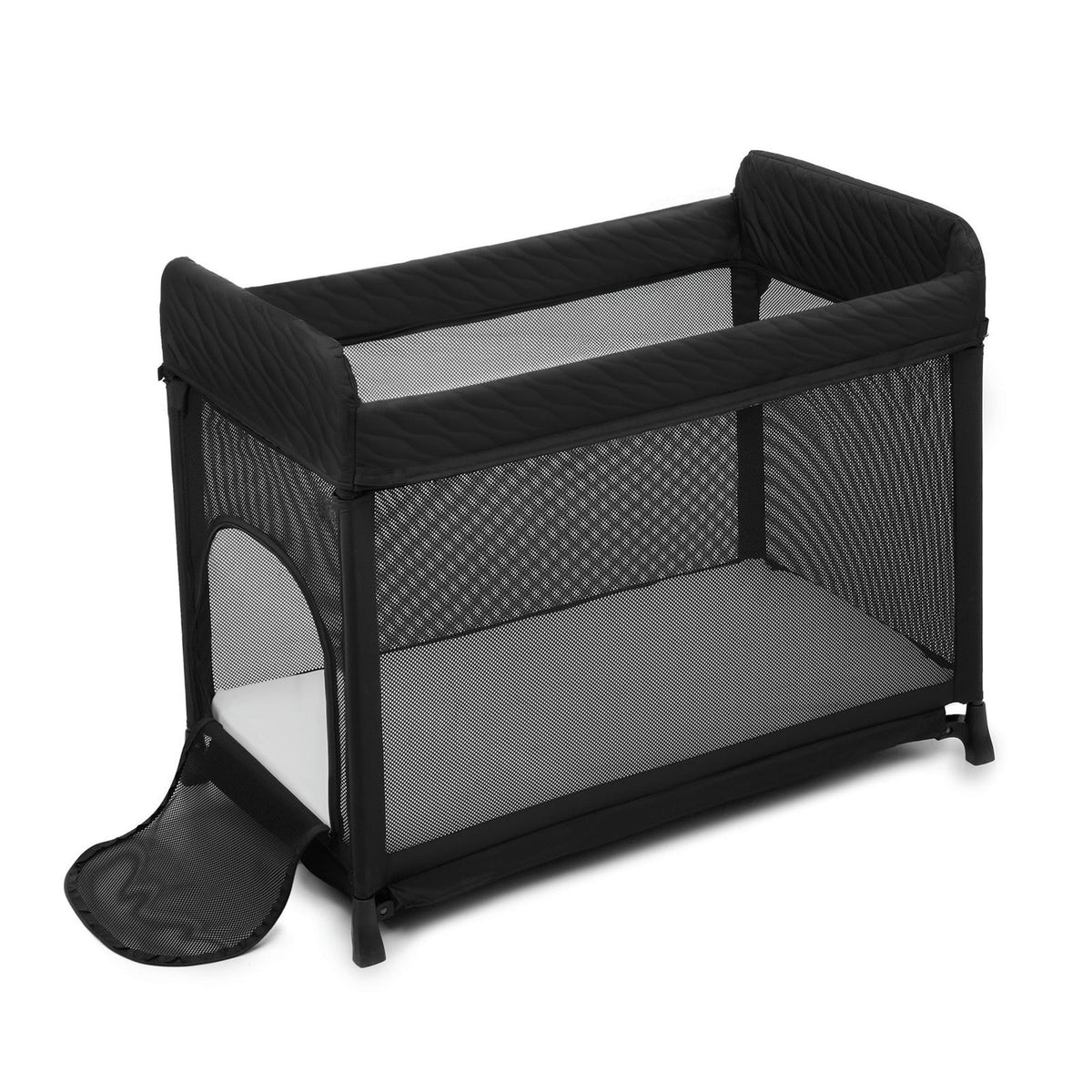 Moon Dream Black Travel Cot