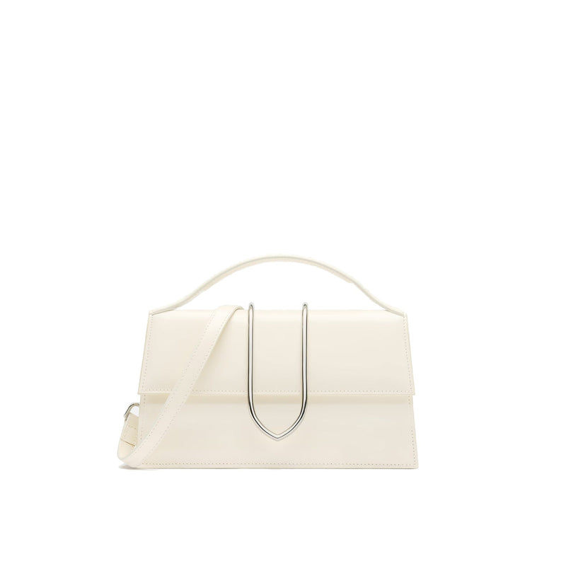 Sac Jacquemus Le Grand Bambino Shoulder - Femme - Cream