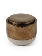 Candles Charred Santal - Bougie D'ambiance - L - Cire De Soja Et Paraffine - Or