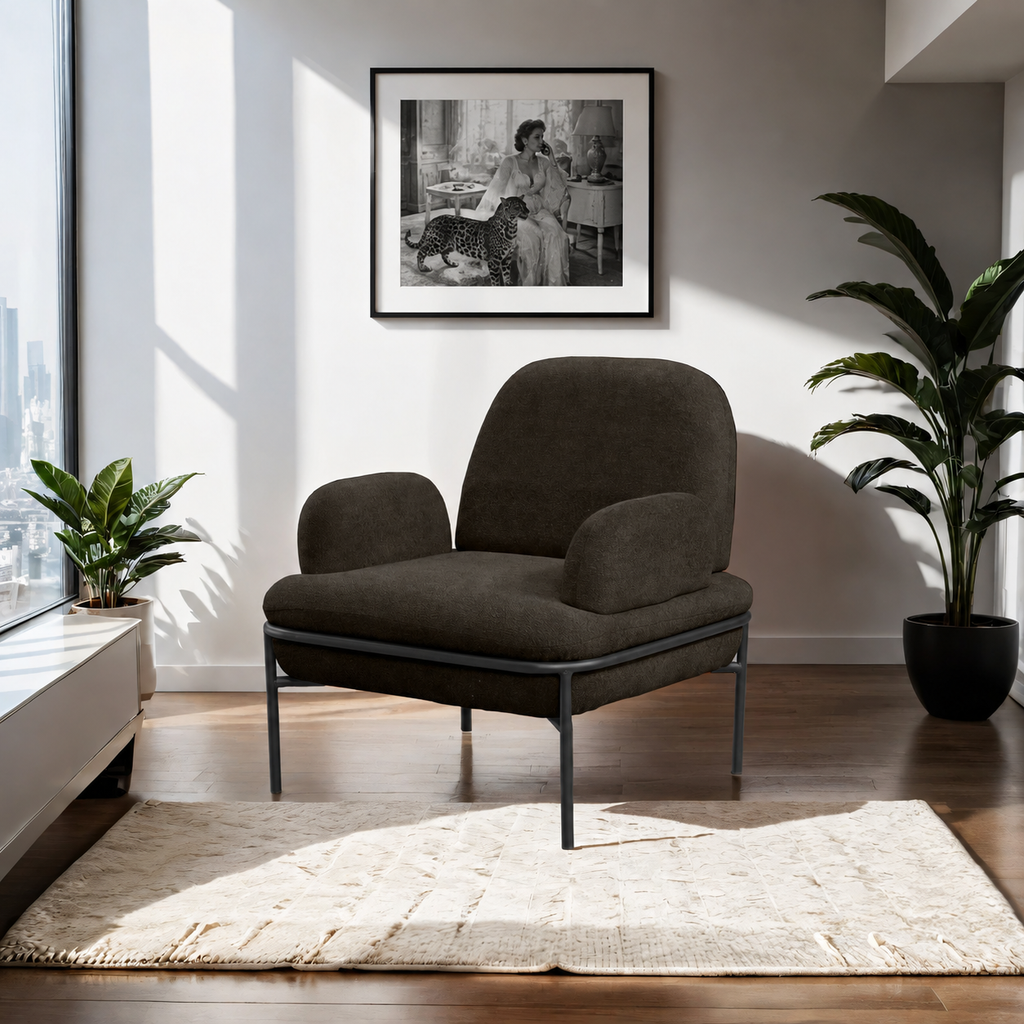 Sillón con Orejas Aster - Antracita