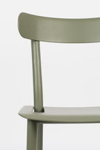 Friday - Outdoor Chair - Aluminum - Green