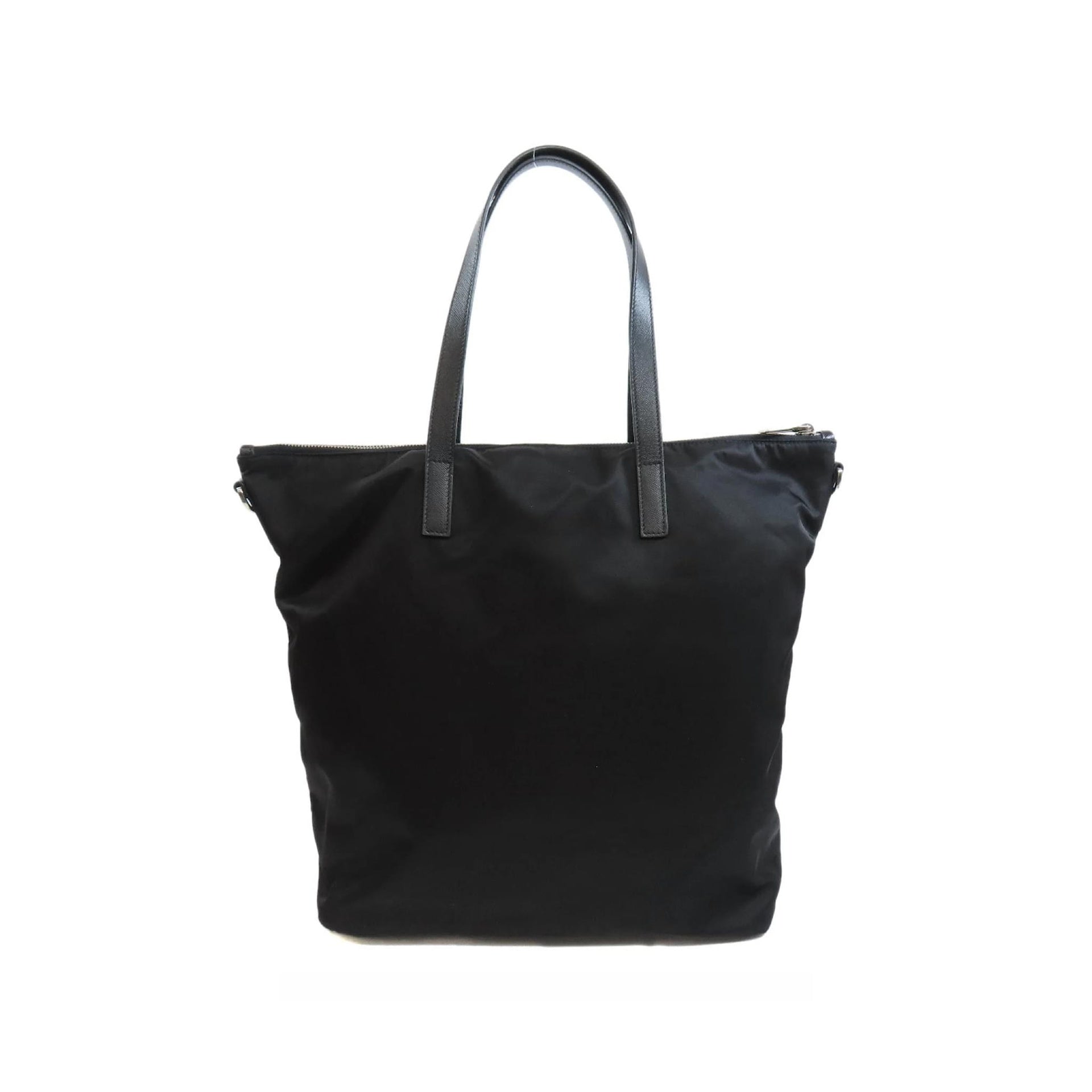 Prada - Bolso tote Pattina de nailon - Mujeres - Negro