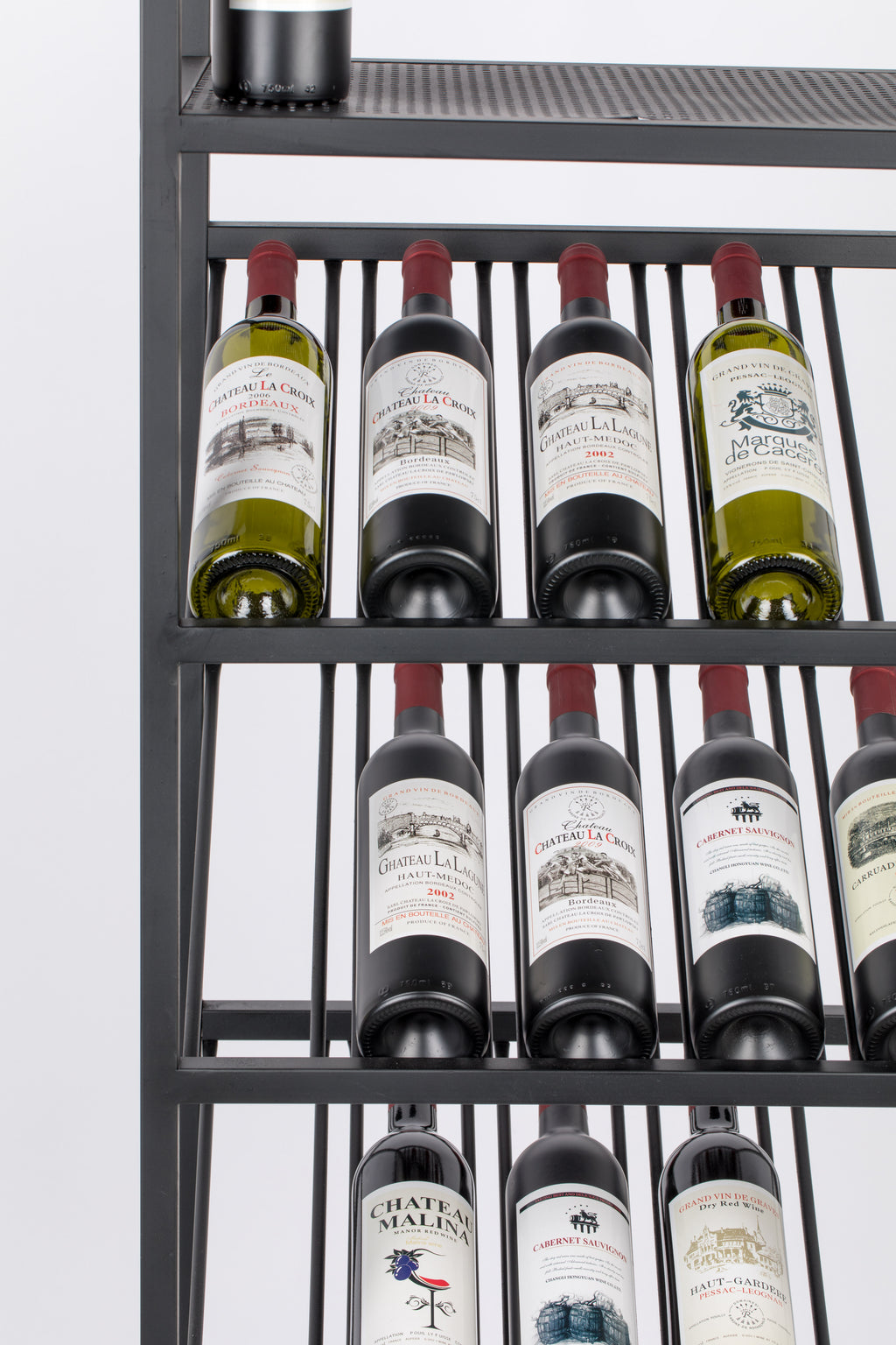 Cantor Shelf S - Wine Cabinet - Iron - Black