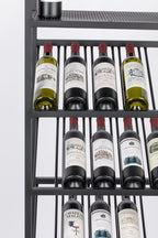 Cantor Shelf S - Wine Cabinet - Iron - Black
