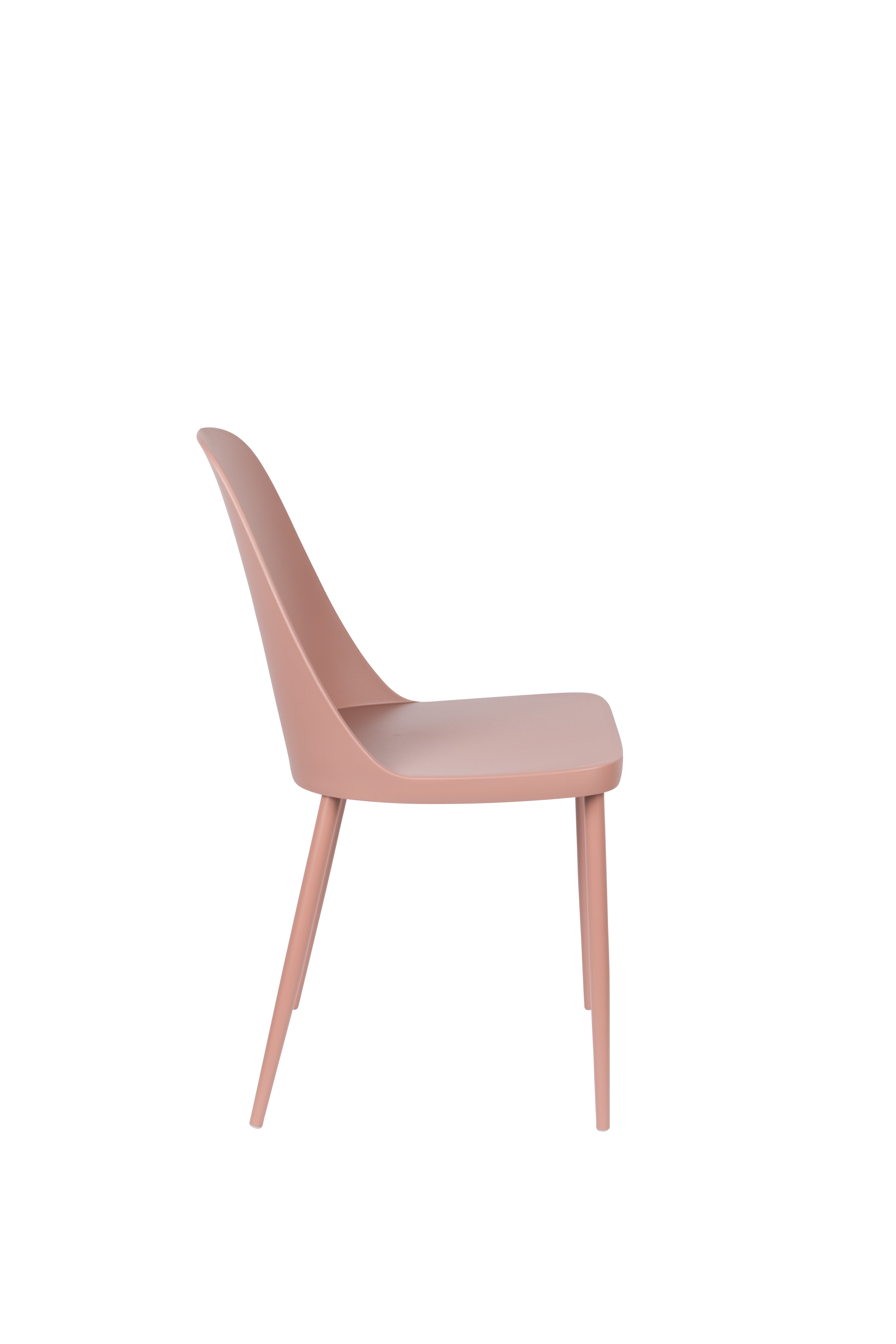 Pip All - Dining Chair - Polypropylene Plastic - Pink
