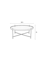 Cupid Xxl - Side Table - Glass - Black