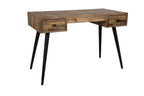 Leo - Desk - Teak - Brown
