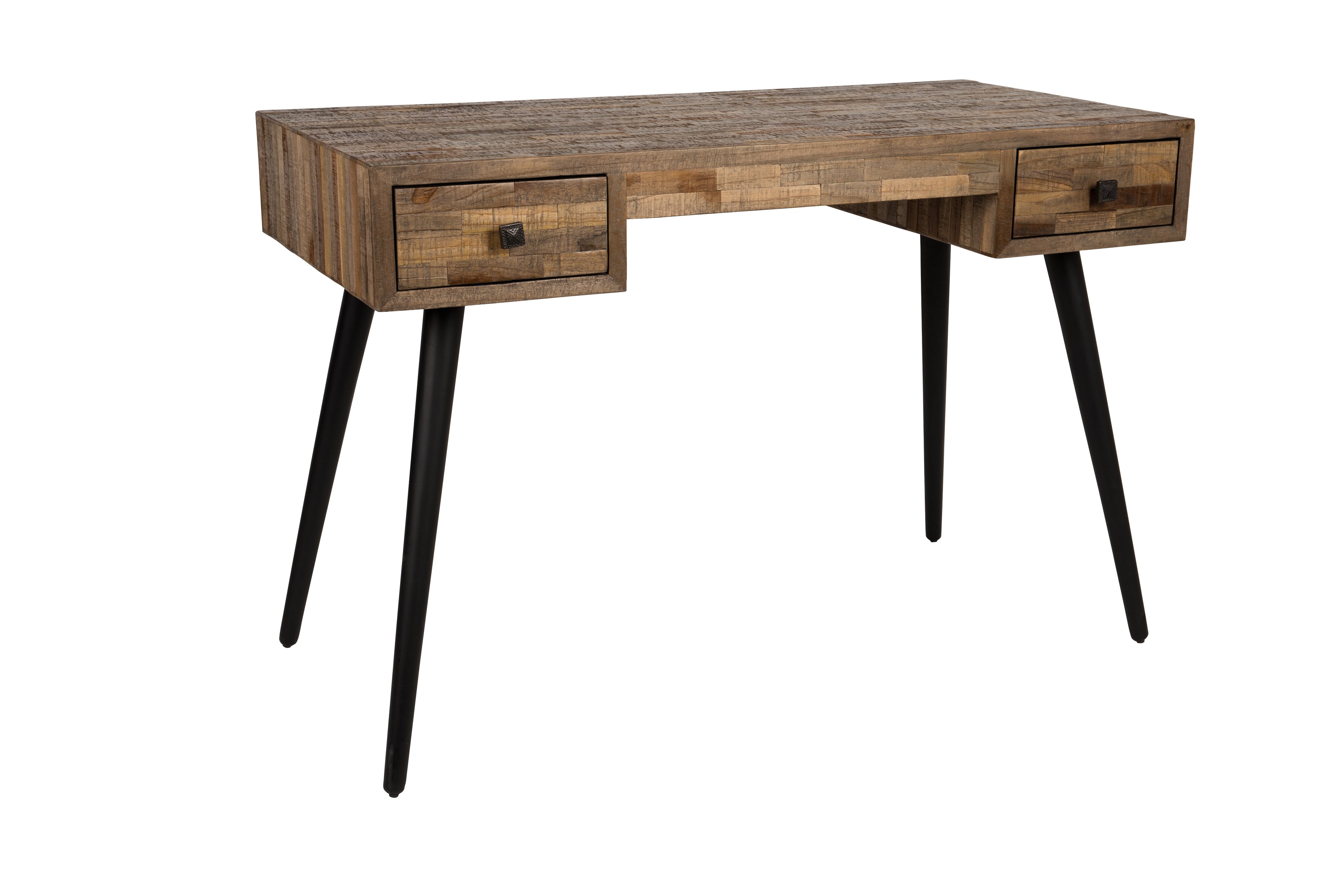 Leo - Desk - Teak - Brown