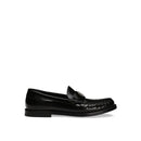 Mocassins - Dolce & Gabbana Leather Logo - Black