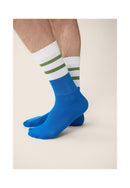 Chaussettes De Sport Mi-Hautes - Bleu Et Mint