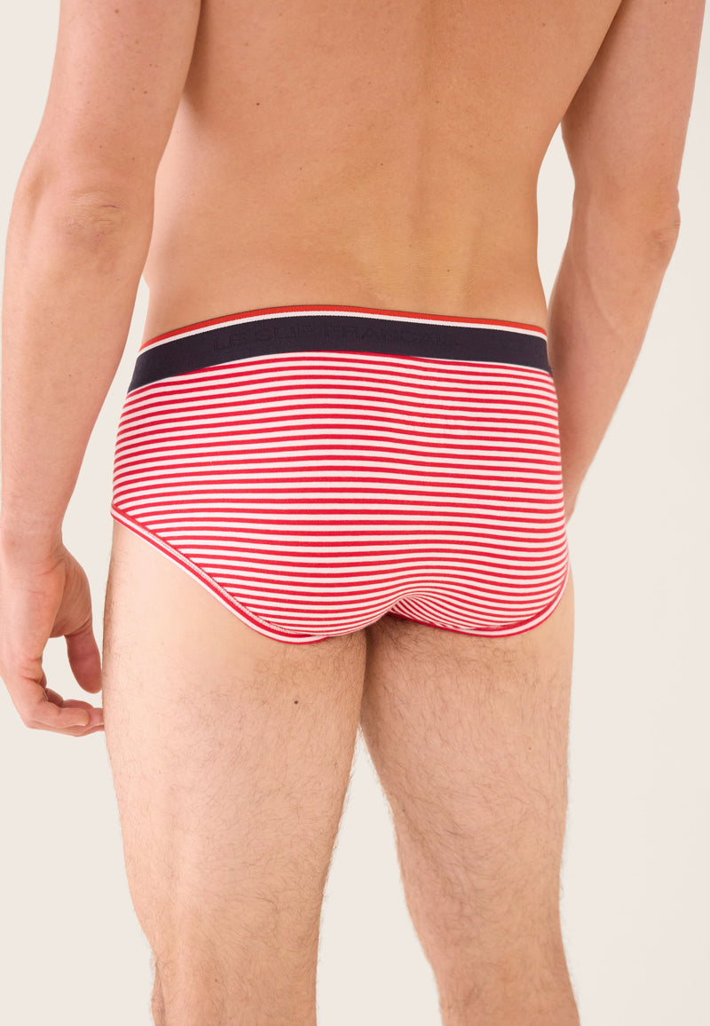 Slip Marinière Rouge En Coton - Terrible Mariniere Rouge