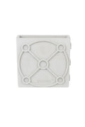 Graphic Plat - Vase - Concrete - Gray