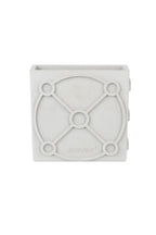 Graphic Plat - Vase - Concrete - Gray