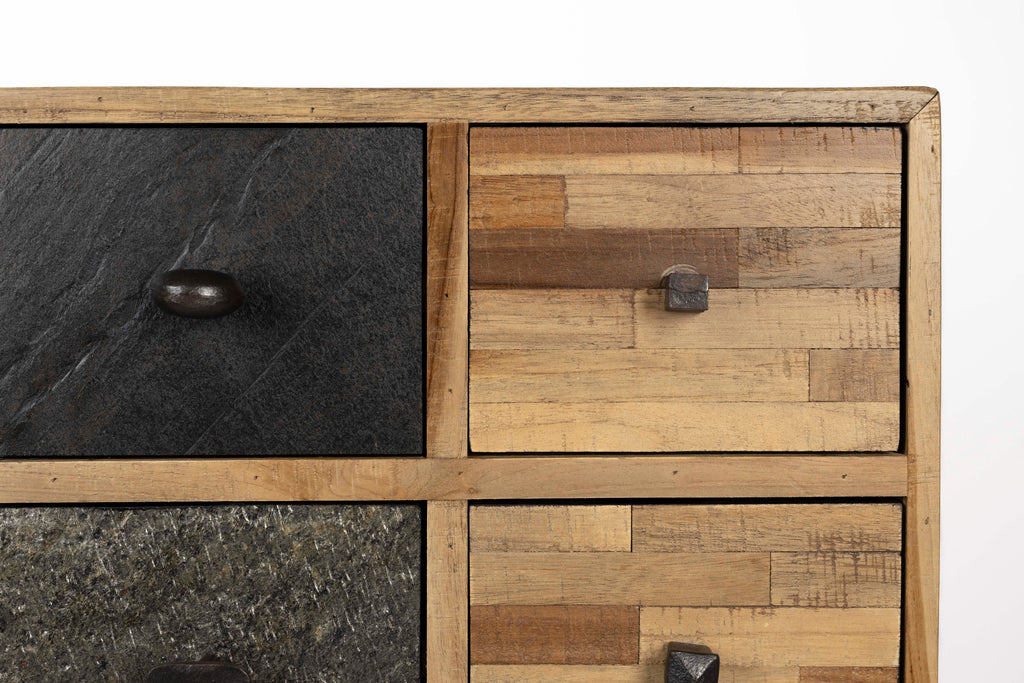 San - Wardrobe - Teak - Brown