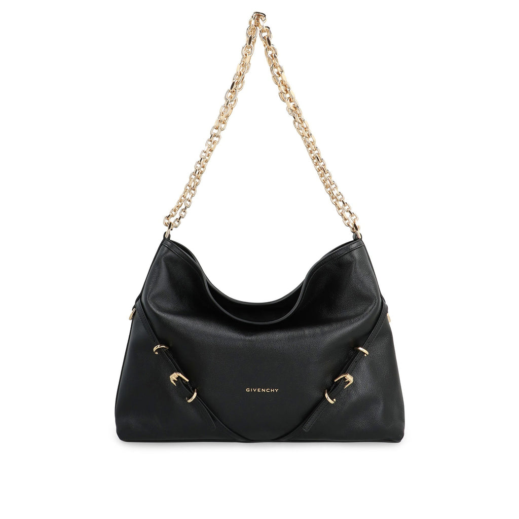 Givenchy - Medium Voyou Chain Shoulder Bag - Women - Black