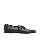 Mocassins - Dolce & Gabbana Leather Logo - Black