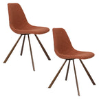 Franky - Chaise - Bouclette - Orange