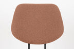 Zelo - Dining Room Chair - Metal - Pink